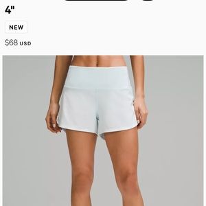 Lululemon Speed Up High-Rise Lined Short 4"